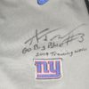 Alex Tanney 2019 Training Worn & Signed Official New York Giants #3 On-Field Nike Dri-Fit XL Sweatpants - Image 2