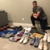 Alex Tanney with 2019 Training Worn & Signed Official New York Giants #3 On-Field Nike Dri-Fit XL Sweatpants