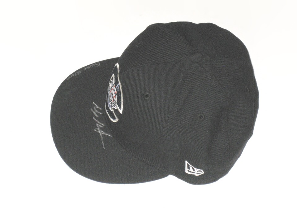 Max Moroff Game Worn & Signed Official Black Columbus Clippers New Era  59FIFTY Fitted Hat - Big Dawg Possessions