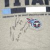 Cole Wick 2019 Training Camp Worn & Signed Official Tennessee Titans Nike Dri-Fit 3XL Shirt