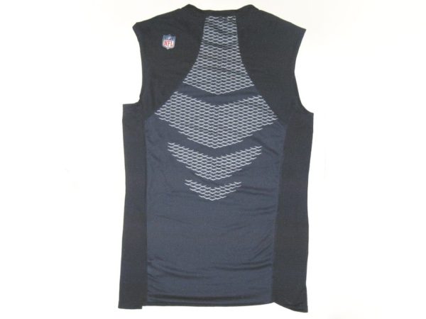 Cole Wick 2019 Training Camp Worn & Signed Official Tennessee Titans On-Field Nike Dri-Fit 3XL Sleeveless
