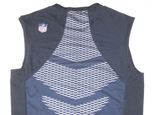 Cole Wick 2019 Training Camp Worn & Signed Official Tennessee Titans On-Field Nike Dri-Fit 3XL Sleeveless