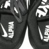 Cole Wick Detroit Lions Rookie Game Worn & Signed Black & White Nike Alpha Cleats - Size 16 - Image 7