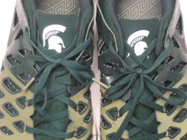 Gerald Owens Team Issued & Signed Official Michigan State Spartans Nike Train Speed 4 Week Zero Shoes