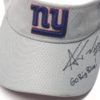 Alex Tanney 2018 Training Camp Worn & Signed Official Gray New York Giants New Era Visor