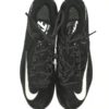 Cole Wick Detroit Lions Rookie Game Worn & Signed Black & White Nike Alpha Cleats - Image 4