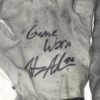 Henry Anderson New York Jets 2018 Game Worn & Signed White, Black & Gray Nike Gloves - Image 3