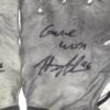 Henry Anderson New York Jets 2018 Game Worn & Signed White, Black & Gray Nike Gloves - Image 4