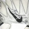 Henry Anderson New York Jets 2018 Game Worn & Signed White, Black & Gray Nike Gloves - Image 7