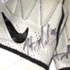 Henry Anderson New York Jets 2019 Game Worn & Signed White, Black & Gray Nike Gloves