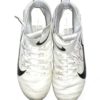 Henry Anderson New York Jets 2019 Practice Worn & Signed White, Gray & Black Nike Alpha Menace Elite 2 Cleats - Image 4