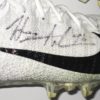 Henry Anderson New York Jets 2019 Practice Worn & Signed White, Gray & Black Nike Alpha Menace Elite 2 Cleats