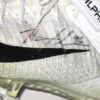 Henry Anderson New York Jets 2019 Practice Worn & Signed White, Gray & Black Nike Alpha Menace Elite 2 Cleats - Image 6