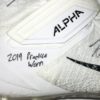 Henry Anderson New York Jets 2019 Practice Worn & Signed White, Gray & Black Nike Alpha Menace Elite 2 Cleats