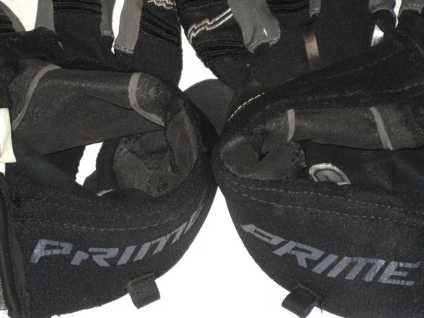 Andrew Moritz UNC Greensboro Spartans Game Worn & Signed Louisville Slugger Prime Batting Gloves - Image 5