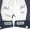 Max Moroff 2019 Cleveland Indians Game Worn & Signed Blue & White Franklin Batting Gloves