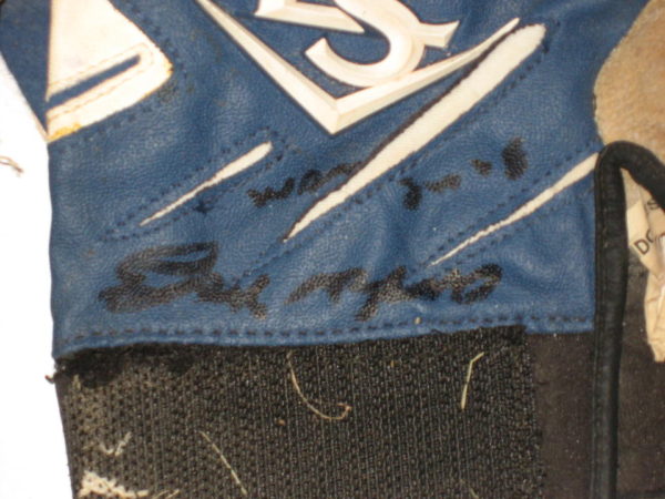 Andrew Moritz UNC Greensboro Spartans Game Worn & Signed Louisville Slugger Batting Gloves