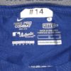 Billy Burns Game Worn & Signed Official Kansas City Royals #14 Nike Pro Combat Fitted 3/4 Large Shirt - Image 5