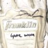 Drew Lugbauer 2019 Florida Fire Frogs Game Worn & Signed White & Gray Franklin Batting Gloves