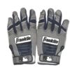Max Moroff 2019 Cleveland Indians Game Worn & Signed Gray & Blue Franklin Batting Gloves - Image 2