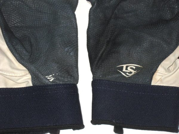 Andrew Moritz 2019 Rome Braves Game Worn & Signed Louisville Slugger Prime Gloves - Image 6