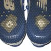 Dario Pizzano 2019 New York Mets Game Worn & Signed Blue & White New Balance Turf Shoes