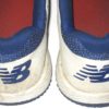 Dario Pizzano 2019 New York Mets Game Worn & Signed Blue & White New Balance Turf Shoes - Image 8