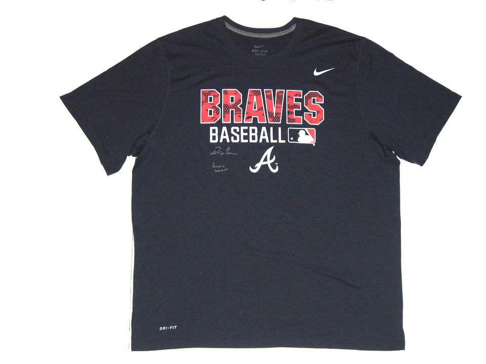 nike dri fit braves shirt