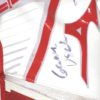 Trey Harris 2019 Florida Fire Frogs Game Worn & Signed White, Gray & Red Mizuno Batting Gloves - Image 4
