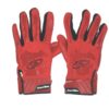 Max Moroff 2019 Cleveland Indians Game Worn & Signed Red & Black Lizard Skins Batting Gloves