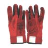 Max Moroff 2019 Cleveland Indians Game Worn & Signed Red & Black Lizard Skins Batting Gloves