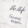Max Moroff 2019 Cleveland Indians Game Worn & Signed Red & White Franklin Batting Gloves