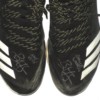 Bryce Hensley 2019 Northwest Arkansas Naturals Game Worn & Signed Black, White & Gold Adidas Cleats