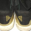 Bryce Hensley 2019 Northwest Arkansas Naturals Game Worn & Signed Black, White & Gold Adidas Cleats - Image 9