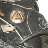 Bryce Hensley A.C Reynolds Rockets Game Used & Signed Black Akadema Baseball Glove - Several Inscriptions!