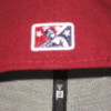 Bryce Hensley Game Used & Signed Official Road Northwest Arkansas Naturals New Era 59FIFTY Fitted Hat - Image 9