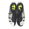 Bryce Hensley UNC Greensboro Spartans Game Worn & Signed White & Blue Under Armour Baseball Cleats