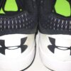 Bryce Hensley UNC Greensboro Spartans Game Worn & Signed White & Blue Under Armour Baseball Cleats