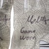Max Moroff 2019 Columbus Clippers Game Worn & Signed Gray Under Armour Clutchfit Batting Gloves