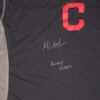 Max Moroff 2019 Game Worn & Signed Official Cleveland Indians #26 Long Sleeve Nike Pro Dri-Fit Shirt1