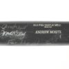 Andrew Moritz 2019 Florida Fire Frogs Game Used & Signed Black Pro Model MT27 Old Hickory Maple Bat - Cracked1