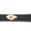 Andrew Moritz 2019 Florida Fire Frogs Game Used & Signed Black Pro Model MT27 Old Hickory Maple Bat - Cracked
