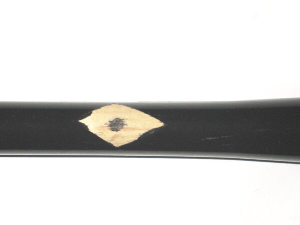 Andrew Moritz 2019 Florida Fire Frogs Game Used & Signed Black Pro Model MT27 Old Hickory Maple Bat - Cracked