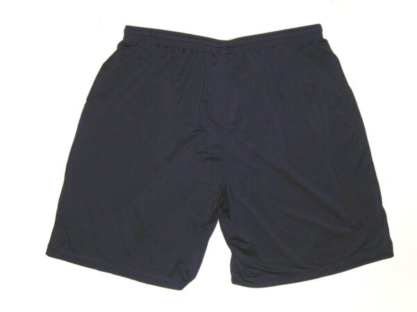 Dieter Eiselen Practice Worn & Signed Official Blue Yale Bulldogs Football Under Armour HeatGear 2XL Shorts