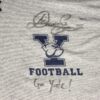 Dieter Eiselen Practice Worn & Signed Official Gray Yale Bulldogs Football Under Armour 2XL Shirt