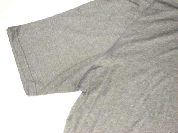 Dieter Eiselen Practice Worn & Signed Official Gray Yale Bulldogs Football Under Armour 2XL Shirt