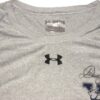 Dieter Eiselen Practice Worn & Signed Official Gray Yale Bulldogs Football Under Armour 2XL Shirt