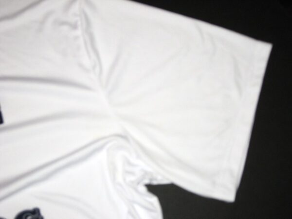 Dieter Eiselen Practice Worn & Signed Official White Yale Bulldogs Football Hanes Cool Dri 2XL Shirt