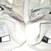 Chandler Cox Miami Dolphins Game Worn & Signed White & Silver Nike XL Gloves