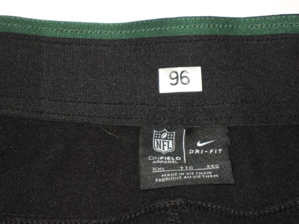 Henry Anderson 2020 Practice Worn & Signed Official New York Jets #96 Nike On-Field XXL Sweatpants